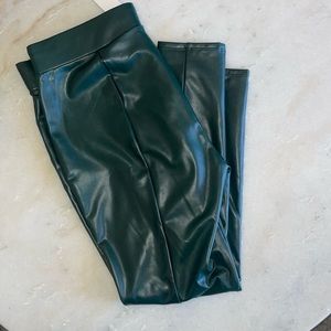 New Vegan Leather Leggings